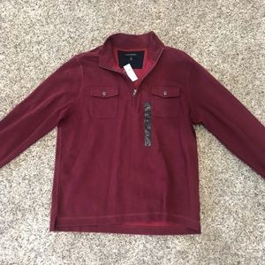 Banana Republic - Quilted Half ZIP Pullover